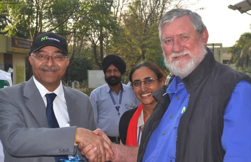 NT farmers share sustainability knowledge in India