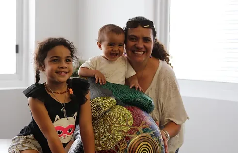 Indigenous family